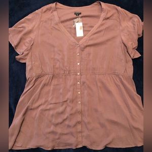 Torrid Button Down Blouse